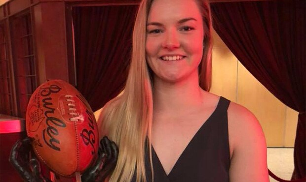 hayley miller web 228.jpg Hayley Miller has won the 2018 WAWFL Fairest and Best. - Fremantle,Fremantle Dockers,Hayley Miller,Gemma Houghton